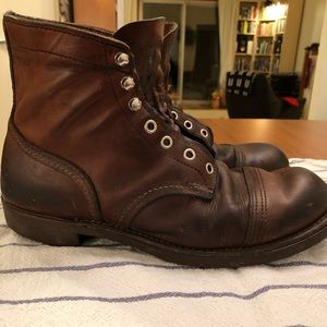 Red Wing Iron Ranger boots